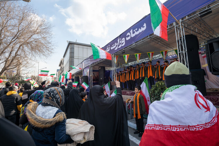 راهپیمایی باشکوه چهل و چهارمین سالروز پیروزی انقلاب اسلامی