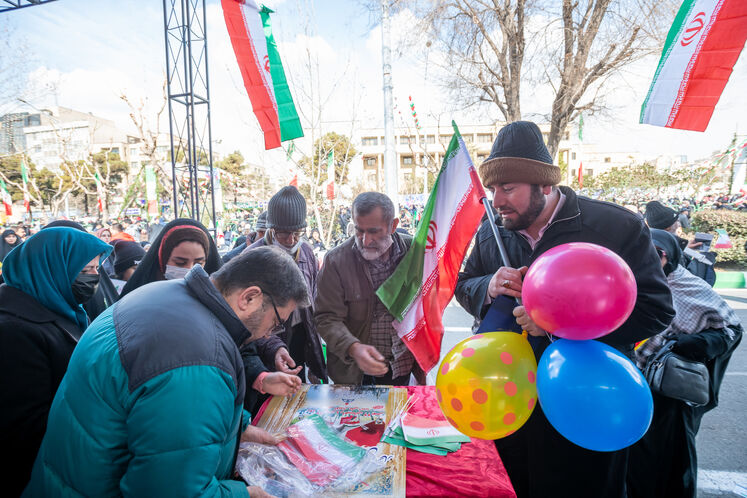 راهپیمایی باشکوه چهل و چهارمین سالروز پیروزی انقلاب اسلامی