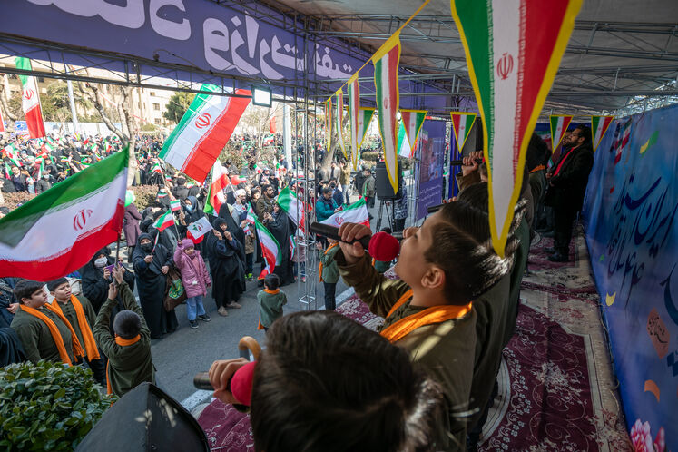 راهپیمایی باشکوه چهل و چهارمین سالروز پیروزی انقلاب اسلامی