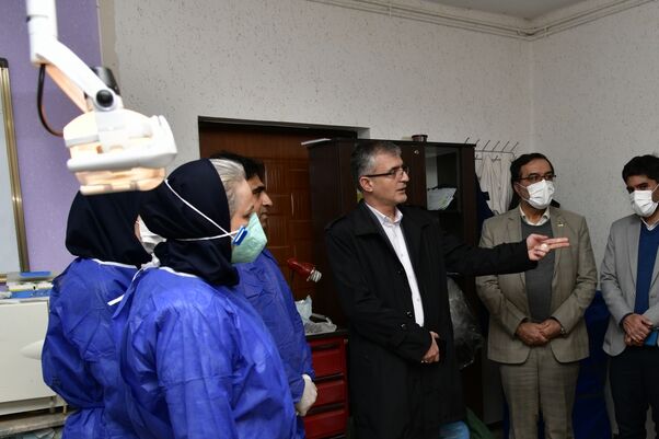 اعزام گروه پزشکی به روستاهای همجوار منطقه عملیاتی خانگیران