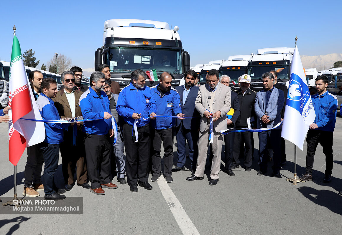 تحویل ۵۰۰ دستگاه کامیون کشنده نو ایران‌خودرو به ناوگان حمل‌ونقل سوخت کشور