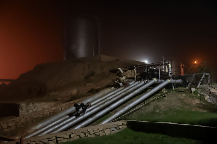 فعالیت شبانهروزی در واحد بهرهبرداری نفت و گاز مارون ۲