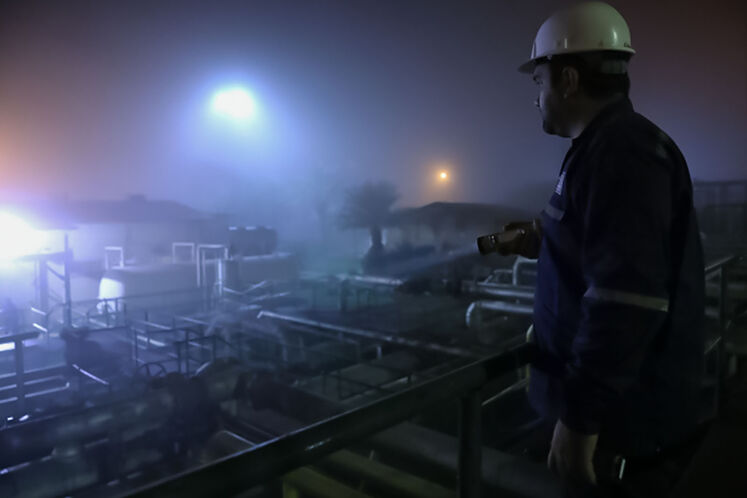 فعالیت شبانهروزی در واحد بهرهبرداری نفت و گاز مارون ۲