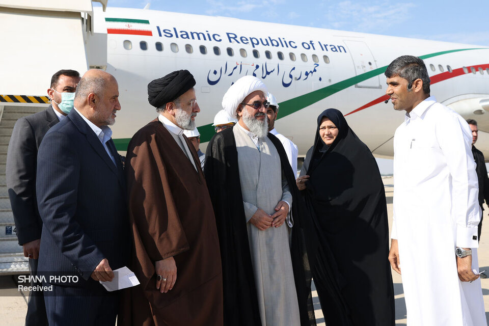 رئیسجمهوری وارد عسلویه شد رئیسجمهوری وارد عسلویه شد