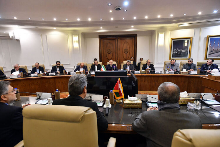 دیدار جواد اوجی، وزیر نفت با هیئت عمانی