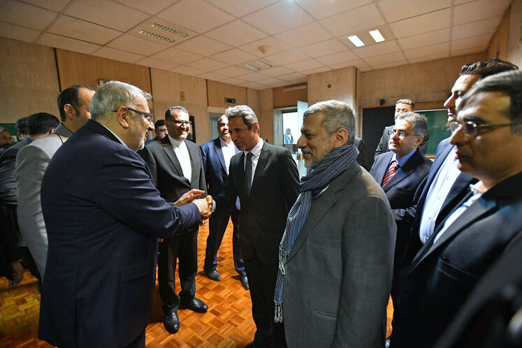 دیدار جواد اوجی، وزیر نفت با هیئت عمانی