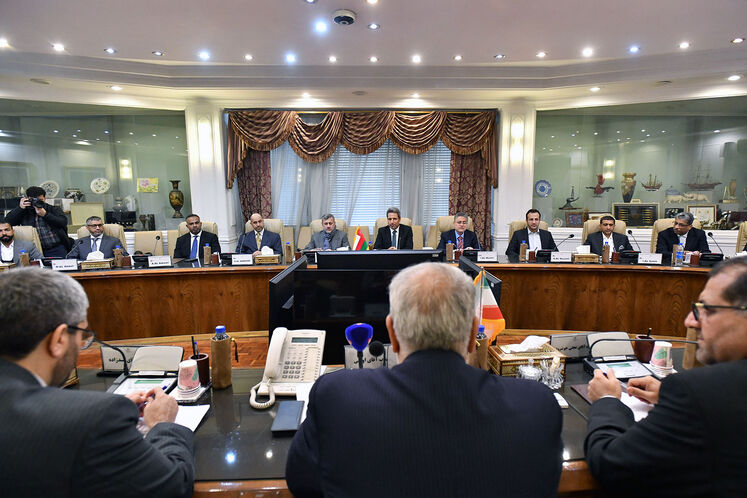 دیدار جواد اوجی، وزیر نفت با هیئت عمانی