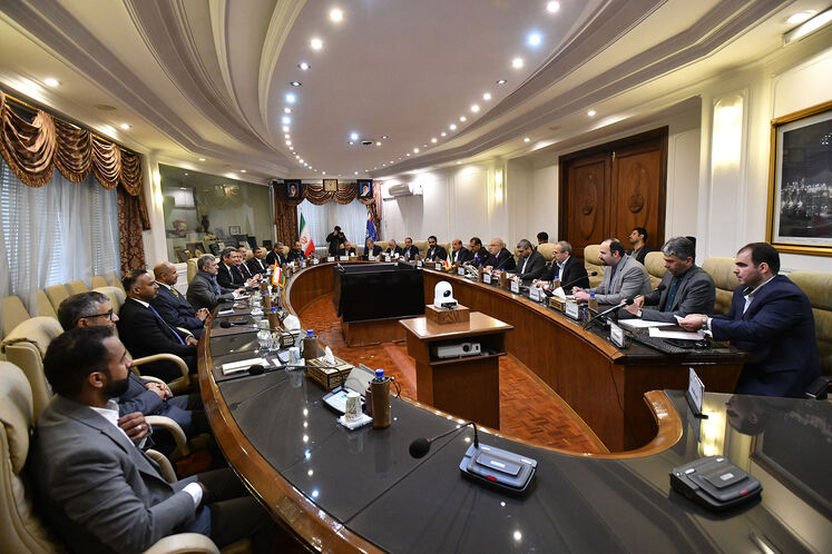 دیدار جواد اوجی، وزیر نفت با هیئت عمانی