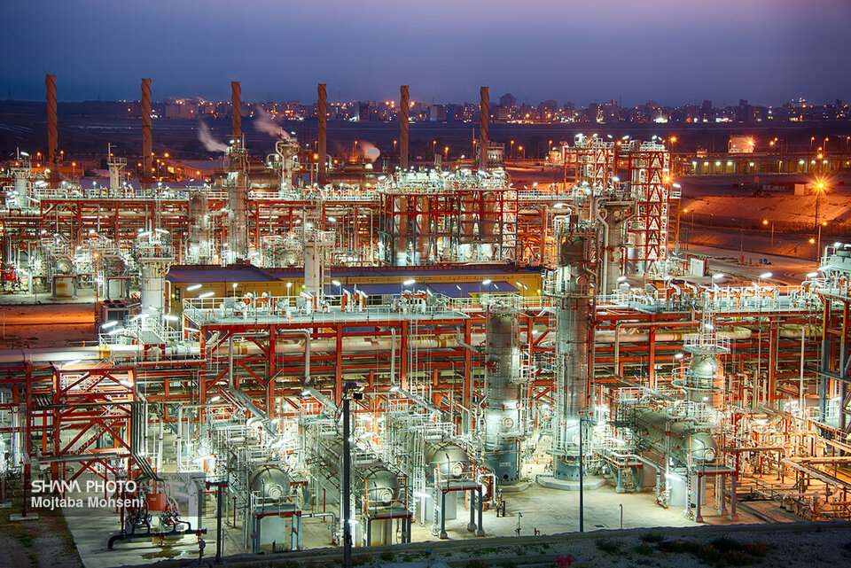 تولید بیش از ۵۶۱ میلیارد مترمکعب گاز در ‌پالایشگاه‌های پارس جنوبی در دولت سیزدهم