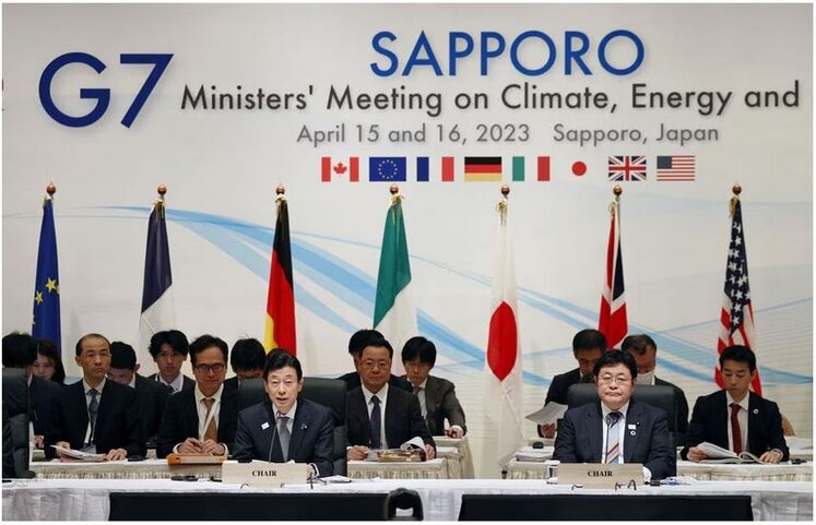 G7 ministers agree to cut gas consumption, speed up renewable energy