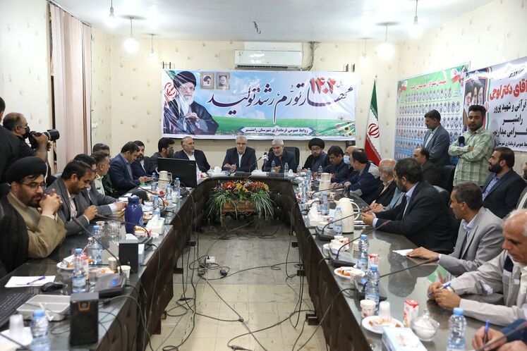 نشست شورای اداری شهرستان رامشیر با حضور وزیر نفت