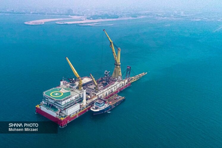 تکمیل نخستین مرحله احداث خط لوله جدید فاز ۱۶ پارس جنوبی