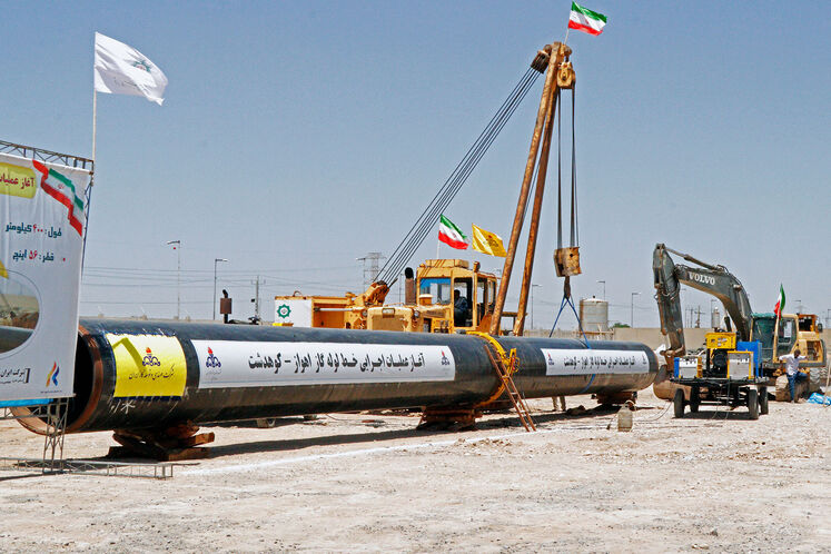 آغاز عملیات اجرایی خط لوله انتقال گاز «اهواز - کوهدشت»