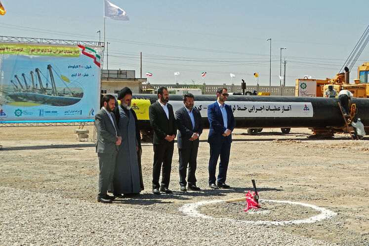 آغاز عملیات اجرایی خط لوله انتقال گاز «اهواز - کوهدشت»