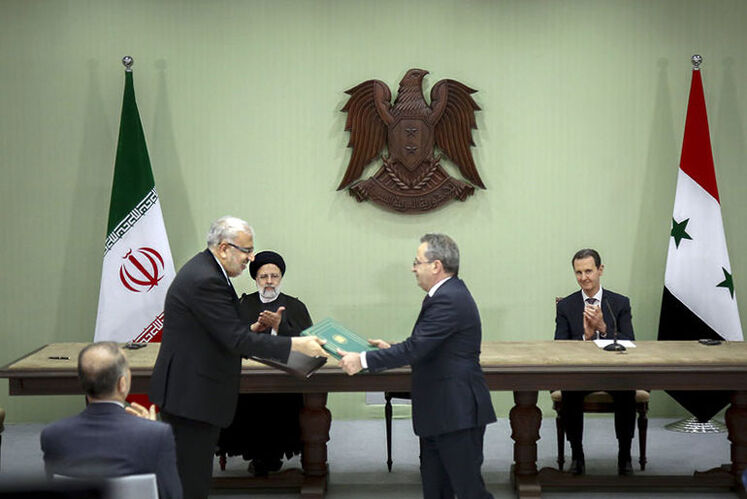 Tehran, Damascus sign oil, energy agreements