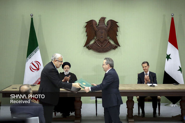 Tehran, Damascus sign oil, energy agreements