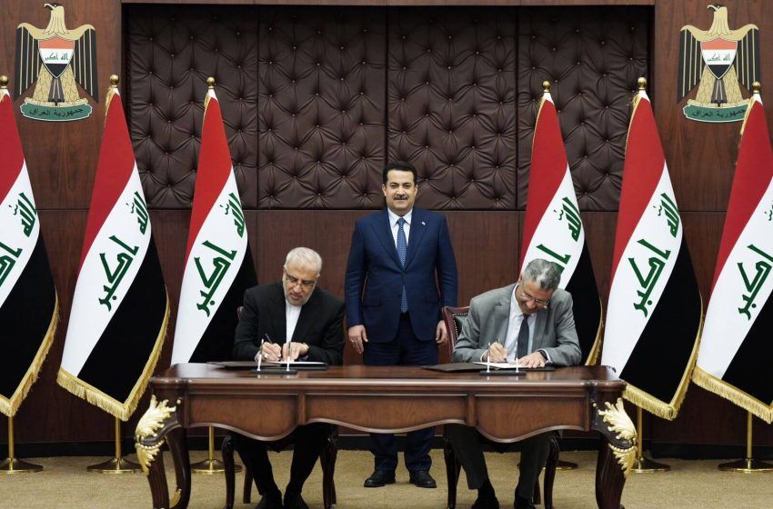 Iran, Iraq oil ministers sign MoU