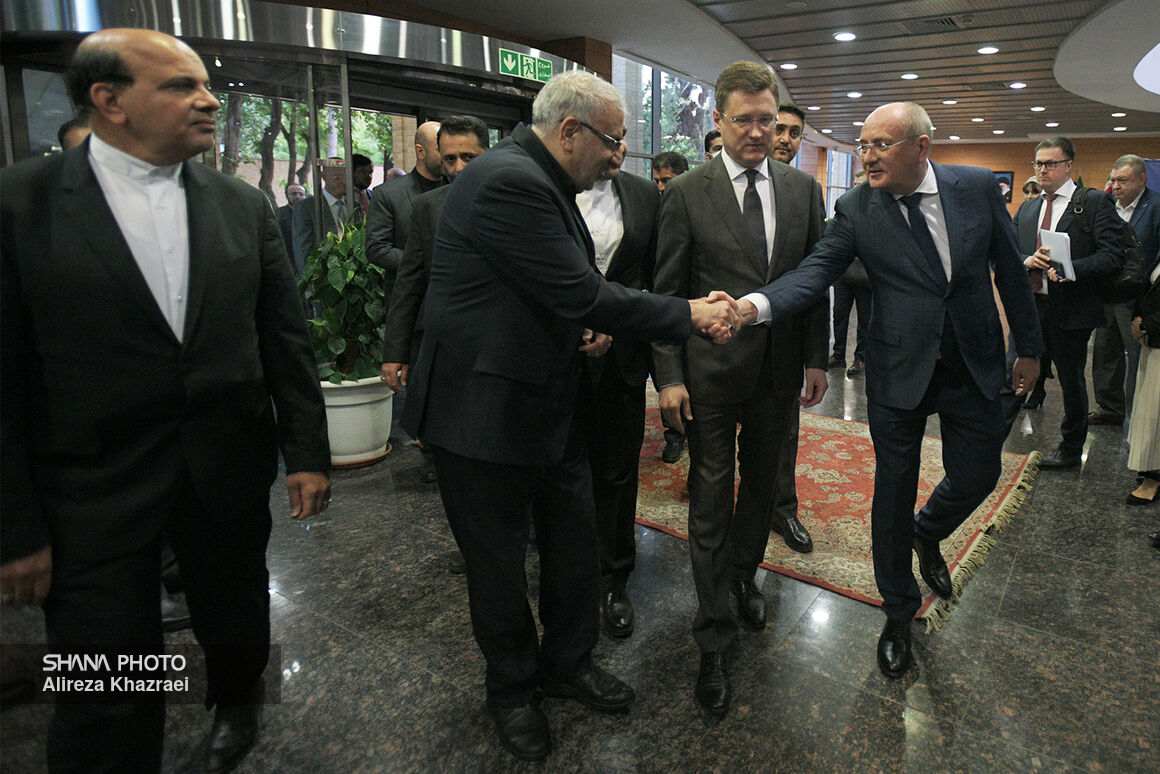 ملاقات وزیر نفت و معاون نخست‌وزیر روسیه در تهران
