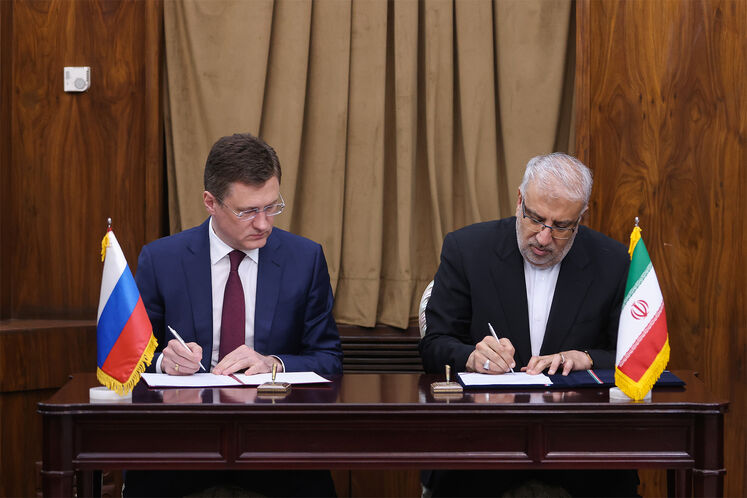امضای بیانیه همکاری دوجانبه ایران و روسیه