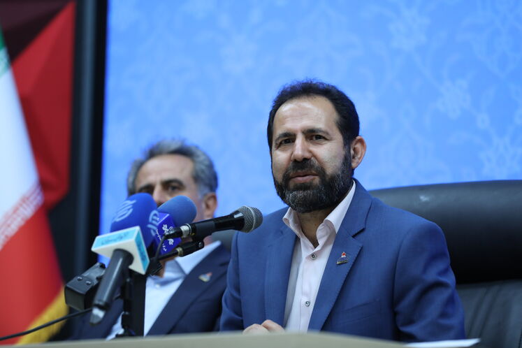 نشست خبری رضا نوشادی، مدیرعامل شرکت مهندسی و توسعه گاز ایران