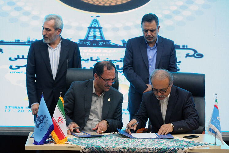 امضای قرارداد همکاری بین شرکت ملی پالایش و پخش فرآوردههای نفتی و شرکتهای دانشبنیان