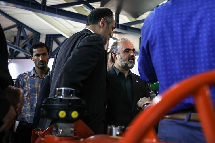 بازدید سید مهدی نیازی، سرپرست وزارت صمت از بیست‌وهفتمین نمایشگاه بین‌المللی نفت