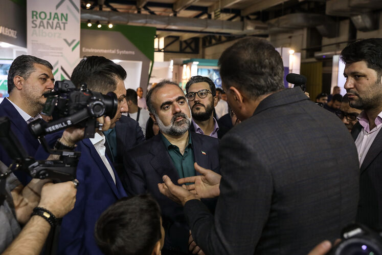 بازدید سید مهدی نیازی، سرپرست وزارت صمت از بیست‌وهفتمین نمایشگاه بین‌المللی نفت