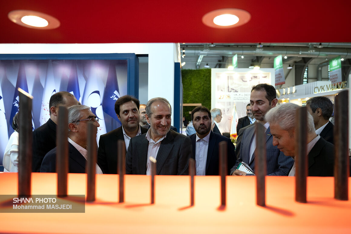 بازدید مدیرعامل شرکت ملی گاز ایران از نمایشگاه نفت بیست‌وهفتم