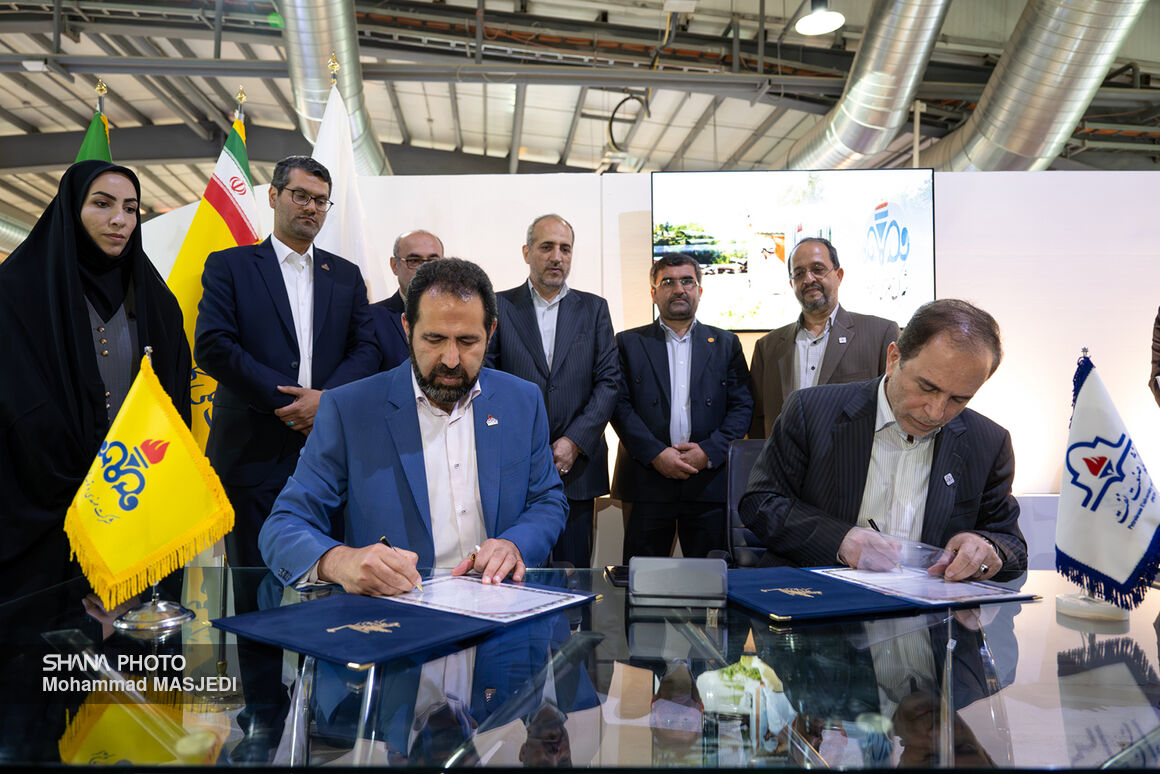 آیین امضای ۳ تفاهم‌نامه شرکت مهندسی و توسعه گاز ایران
