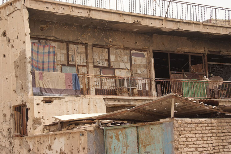مناطق آسیبدیده خرمشهر در زمان جنگ
عکس: عبدالرضا محسنی