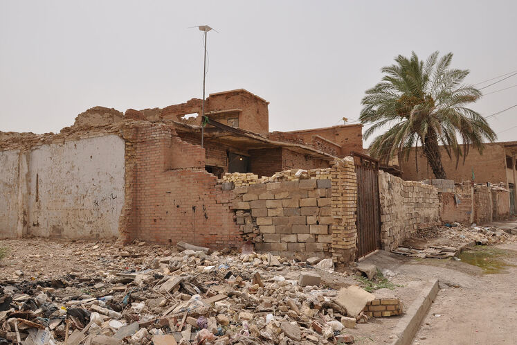 مناطق آسیب دیده در زمان جنگ خرمشهر 
عکس: عبدالرضا محسنی