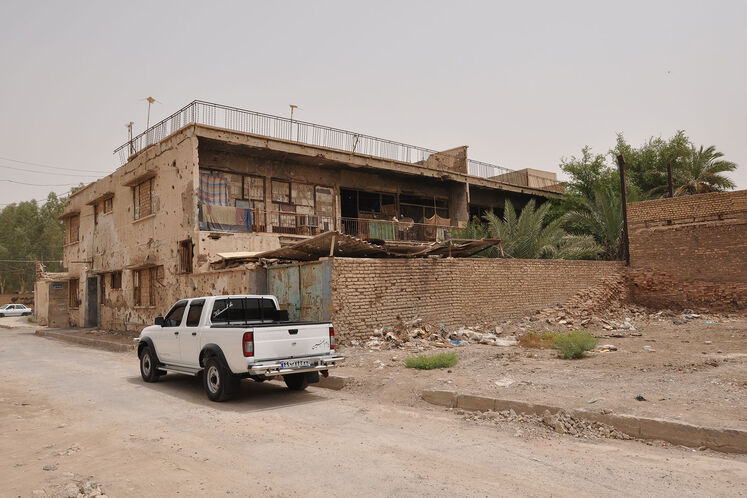 مناطق آسیب دیده در زمان جنگ خرمشهر 
عکس: عبدالرضا محسنی