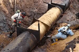 ایمنسازی خط لوله صادراتی ۴۲ اینچ نفت و گاز گچساران ایمنسازی خط لوله صادراتی ۴۲ اینچ نفت و گاز گچساران