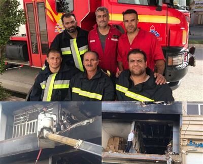 مهار آتشسوزی بازار شهرستان گناوه به همت آتشنشانان نفت و گاز گچساران مهار آتشسوزی بازار شهرستان گناوه به همت آتشنشانان نفت و گاز گچساران