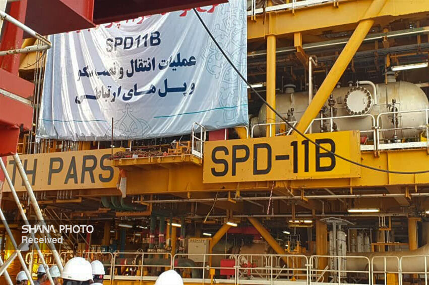 نصب سکوی فاز ۱۱؛ تدبیر دولت سیزدهم برای تولید حداکثری گاز از پارس جنوبی  نصب سکوی فاز ۱۱؛ تدبیر دولت سیزدهم برای تولید حداکثری گاز از پارس جنوبی