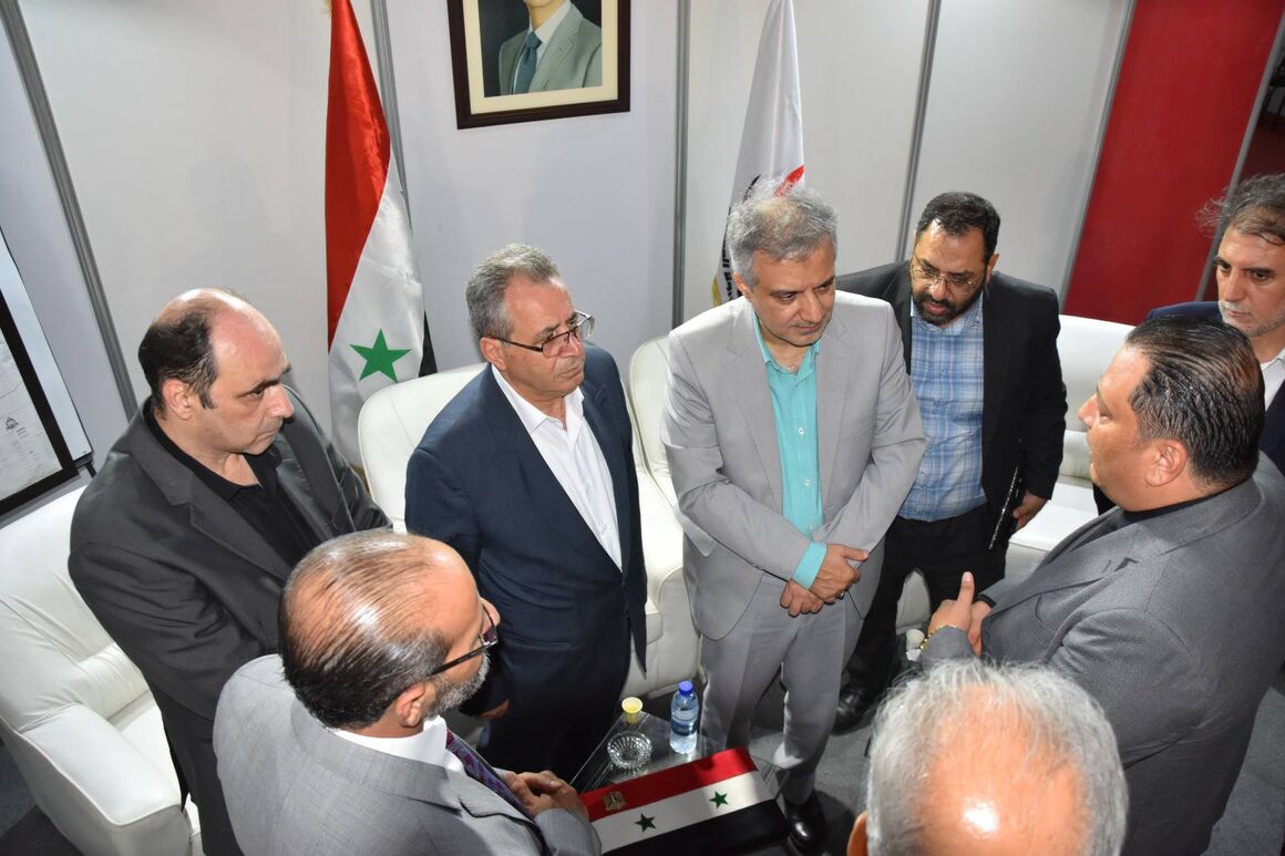 حضور نمایندگان وزارت نفت در چهارمین نمایشگاه بین‌المللی نفت سوریه