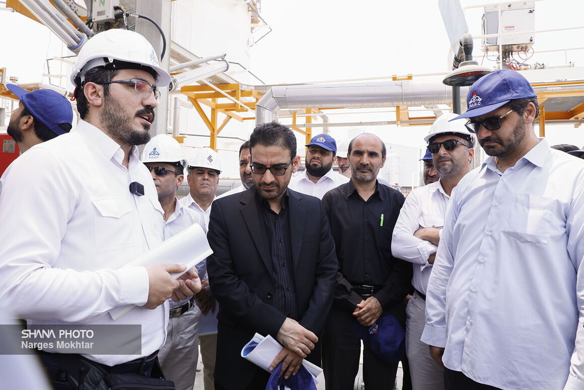 Iran’s executive managers visit South Pars installations