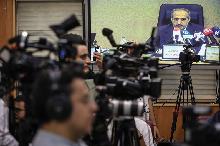 نشست خبری مجید چگنی به مناسبت روز خبرنگار