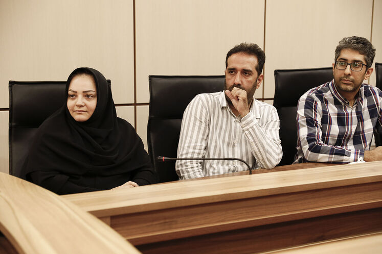 بازدید محمدحسین متجلی مدیرعامل شرکت نفت و گاز پارس، از رسانه‌های روابط عمومی وزارت نفت در روز خبرنگار