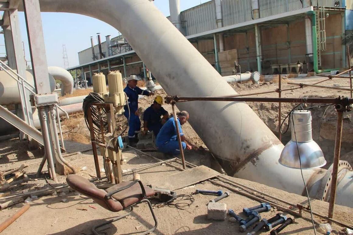 بخش آسیب‌دیده خط لوله ۴۸ اینچ صادراتی شرکت نفت فلات قاره تعمیر و تعویض شد