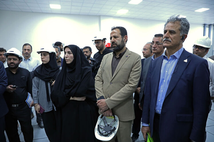 بازدید اصحاب رسانه از تأسیسات تقویت فشار گاز شهید رفیعی‌راد (آرادان)