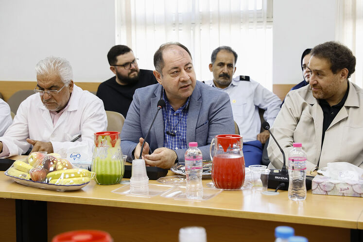 آیین گشایش بخش امآرآی و ماموگرافی بیمارستان نفت در روز بزرگداشت ابنسینا و روز پزشک