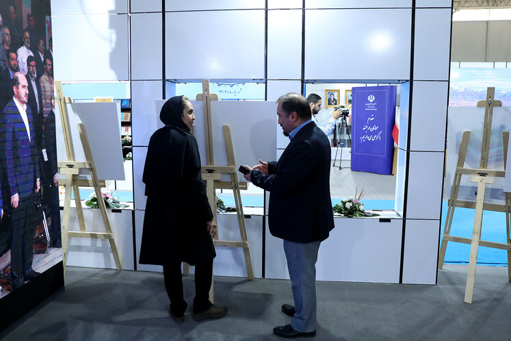 غرفه وزارت نفت در نمایشگاه روایت خدمت