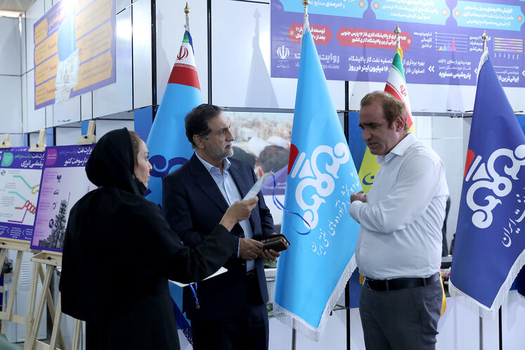 غرفه وزارت نفت در نمایشگاه روایت خدمت