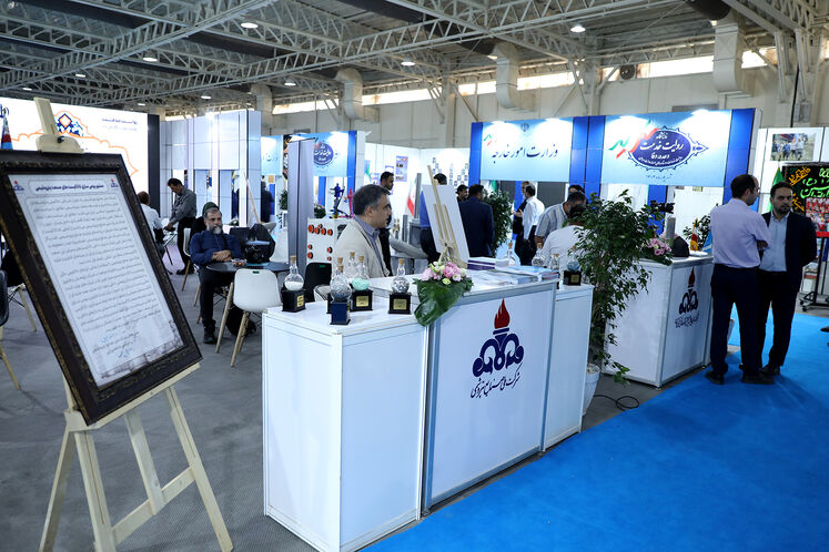 غرفه وزارت نفت در نمایشگاه روایت خدمت