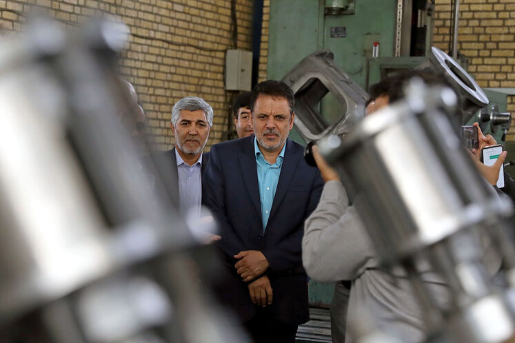 آیین رونمایی از نخستین کمپرسور فرآیندی صادراتی ساخت ایران