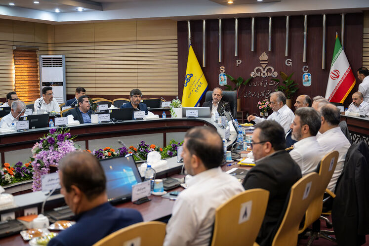 نشست هیئت مدیره شرکت ملی گاز ایران در پارس جنوبی