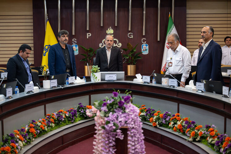 نشست هیئت مدیره شرکت ملی گاز ایران در پارس جنوبی
