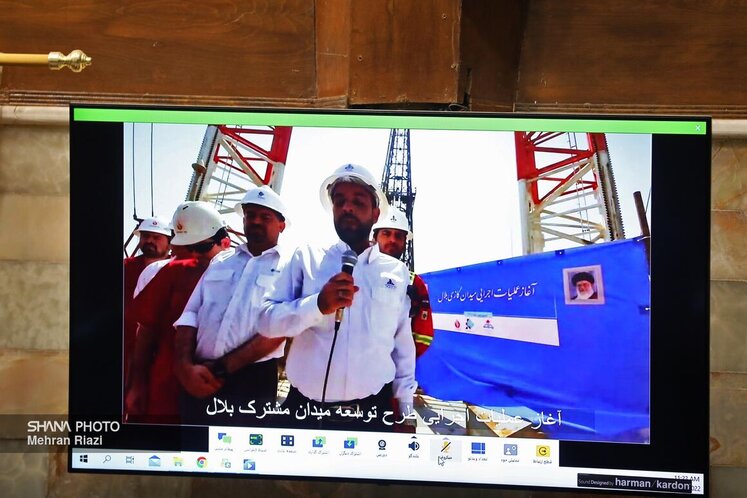 افتتاح پروژههای نفتی خوزستان