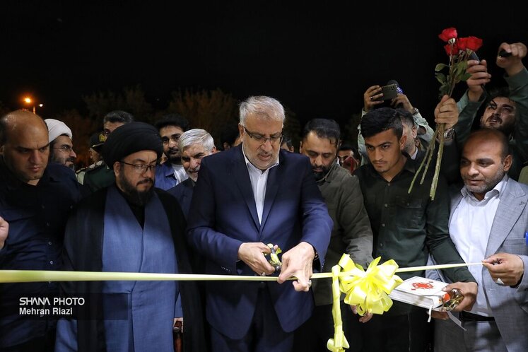 افتتاح پروژه‌های نفتی خوزستان شهرستان رامشیر